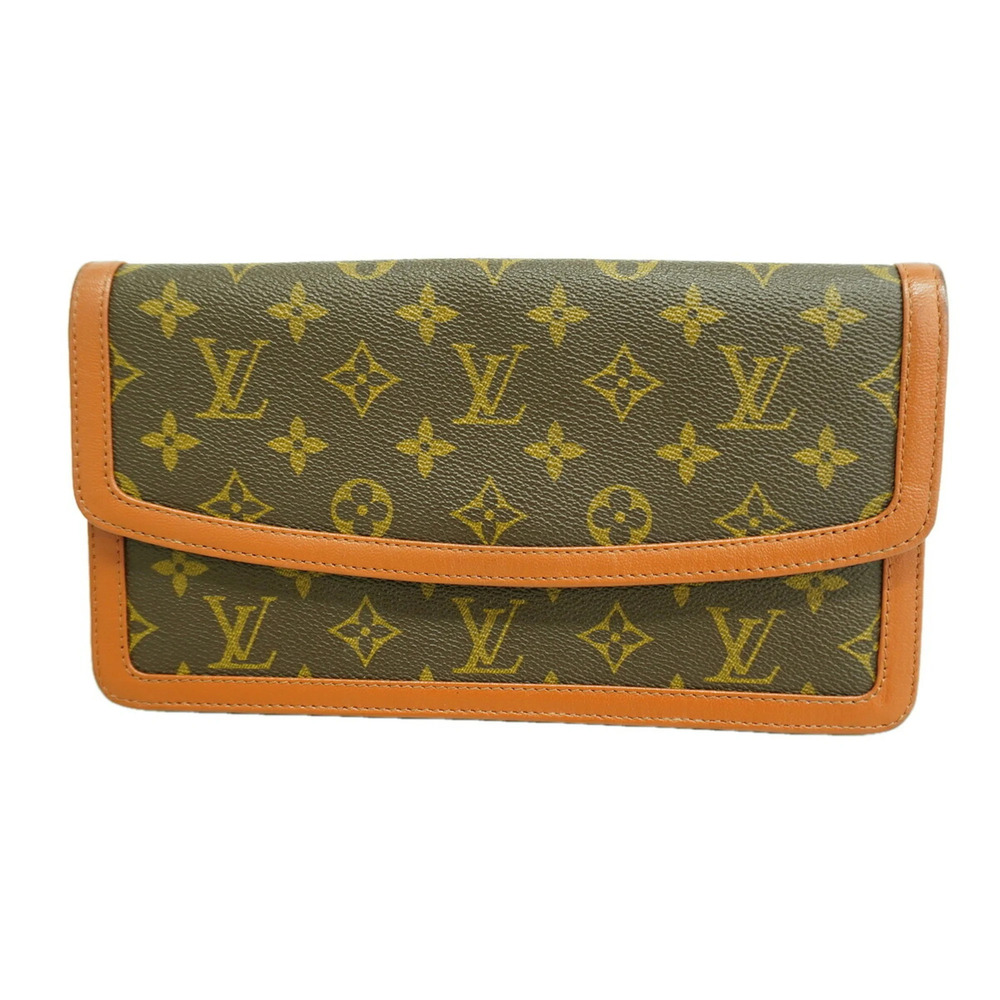 Louis Vuitton Monogram Pochette Dam PM Clutch Bag M51812 Brown Men's